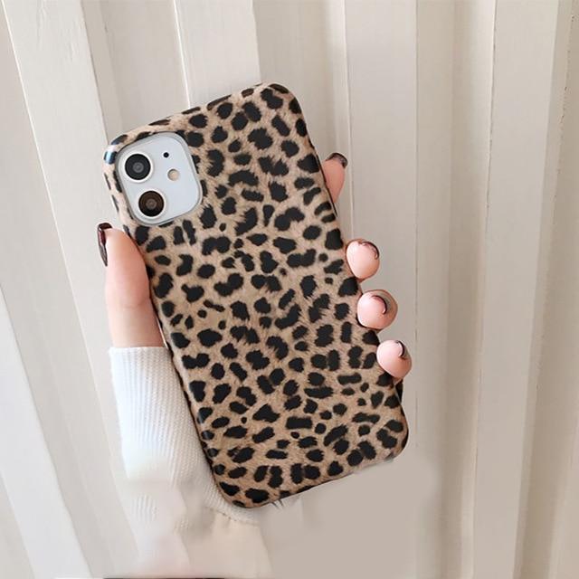 Leopard Print Lanyard iPhone Case - A-1 Thread Vault
