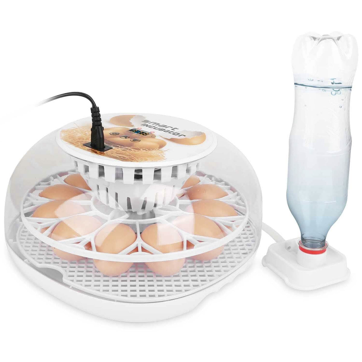 Professional Poultry Hatcher with Digital Display Automatic Temperature Humidity - A-1 Thread Vault