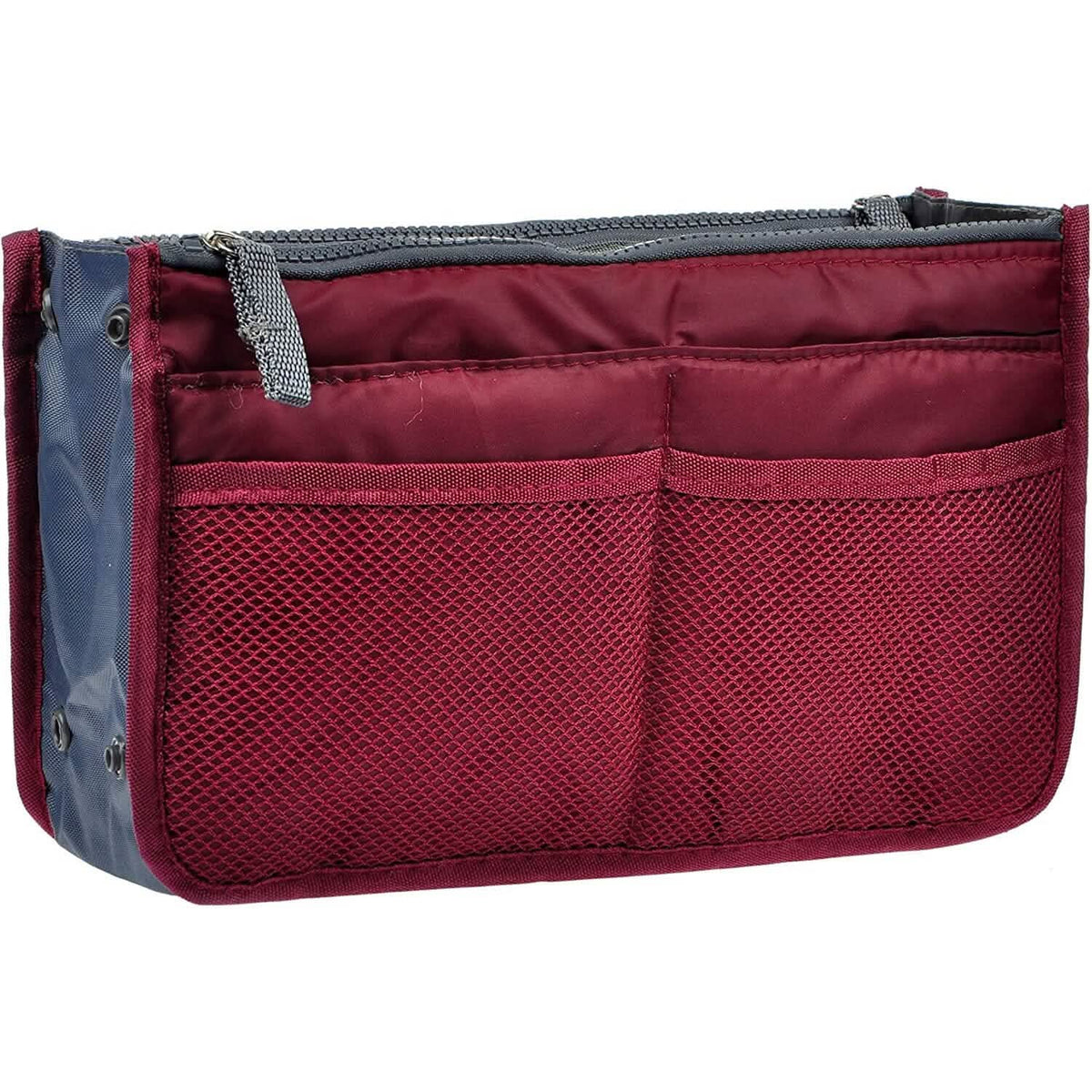 Purse Insert Storage Bag, Versatile Travel Organizer Bag Insert Cosmetic Bag With Multi-Pockets - A-1 Thread Vault
