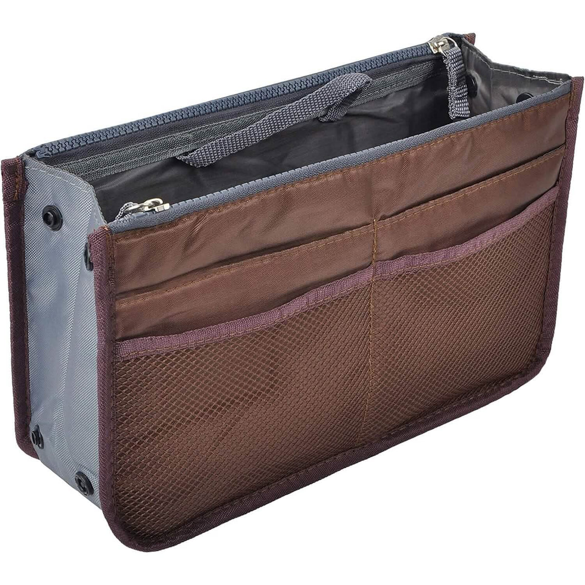 Purse Insert Storage Bag, Versatile Travel Organizer Bag Insert Cosmetic Bag With Multi-Pockets - A-1 Thread Vault