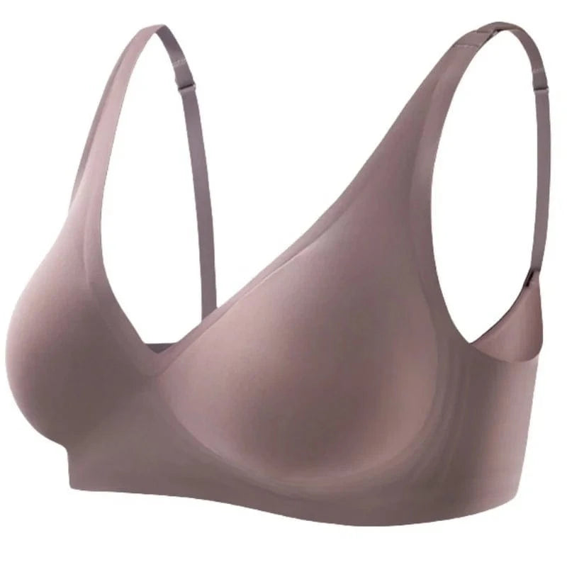 Push Up Seamless Bras For Women Non-wire Brassiere V-neck Bralette Removable Padded Sports Underwear Female Sexy Lingerie S-XXL - A-1 Thread Vault