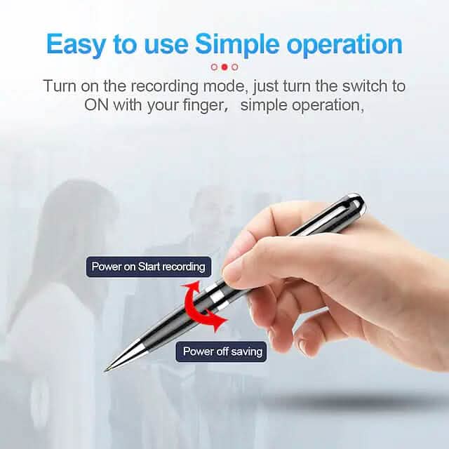 Q96 Portable Digital Pen Voice-to-text Writing Audio Recorder - A-1 Thread Vault