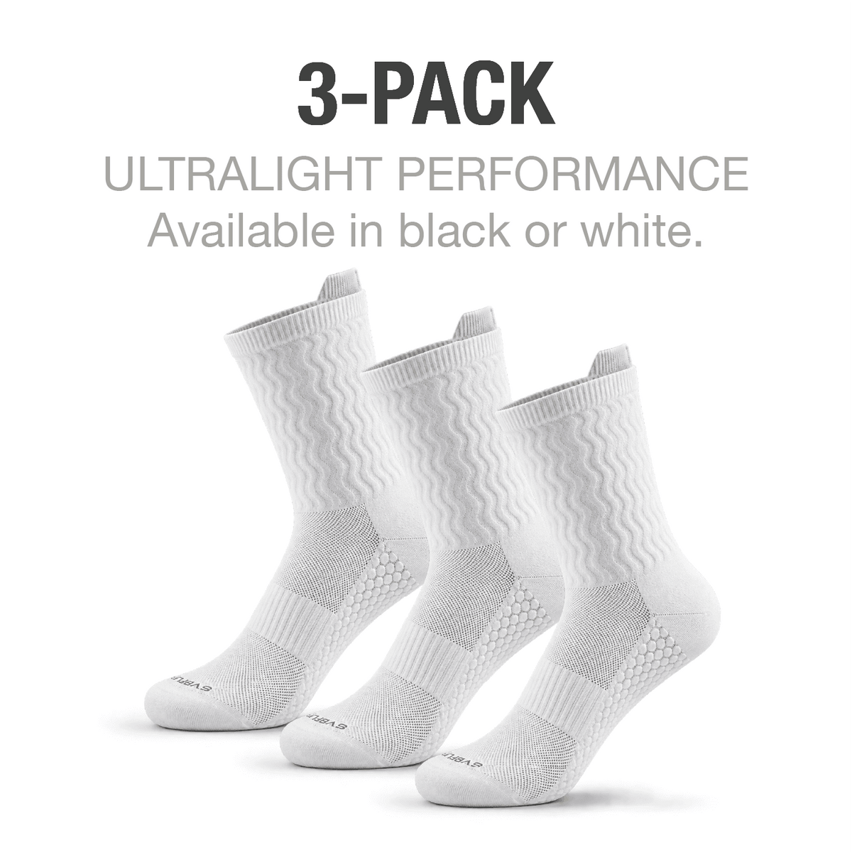RaceKnit™ Ultralight Cooling Crew Socks - A-1 Thread Vault