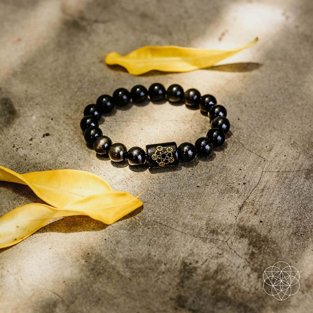 Rainbow Obsidian Protection Bracelet - A-1 Thread Vault