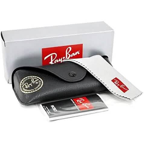 Ray-Ban RB2168 METEOR Sunglasses For Men For Women+ BUNDLE with Designer iWear Eyewear Care Kit (Refurbished) - A-1 Thread Vault
