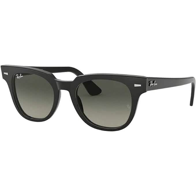 Ray-Ban RB2168 METEOR Sunglasses For Men For Women+ BUNDLE with Designer iWear Eyewear Care Kit (Refurbished) - A-1 Thread Vault