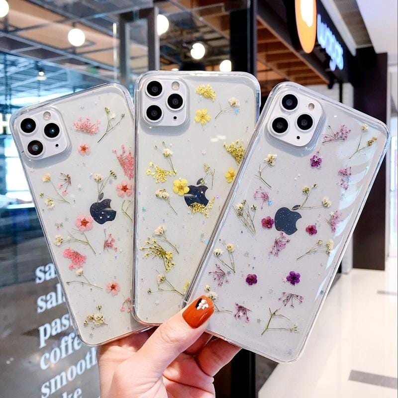Real Dried Flowers iPhone Case - A-1 Thread Vault