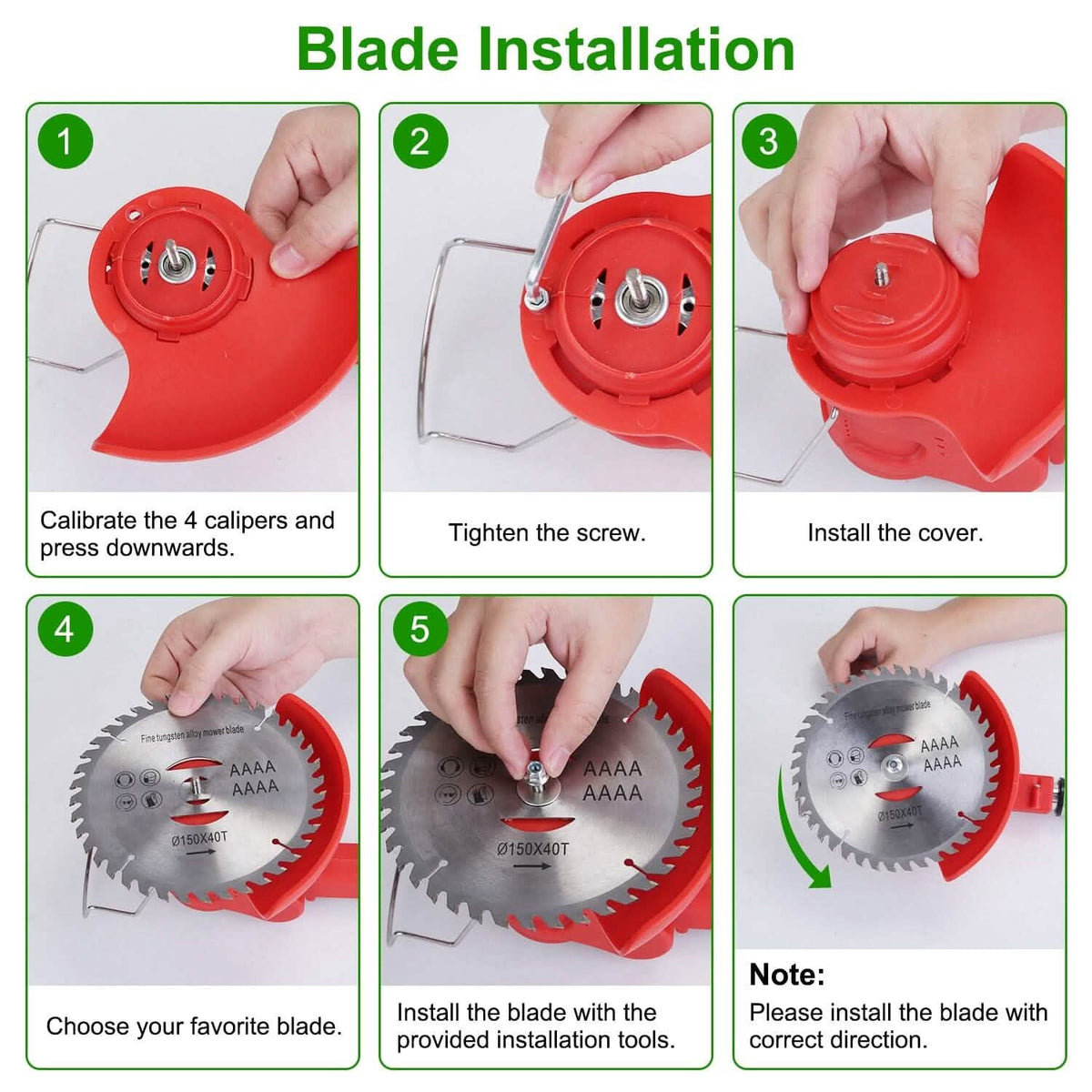 Rechargeable Electric Cordless Grass Trimmer with Alloy Saw Blade - A-1 Thread Vault