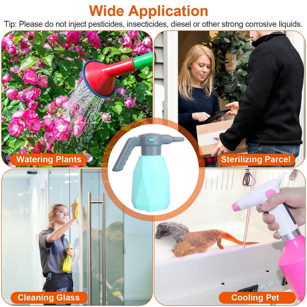 Rechargeable Handheld Automatic Electric Spray Bottle - A-1 Thread Vault