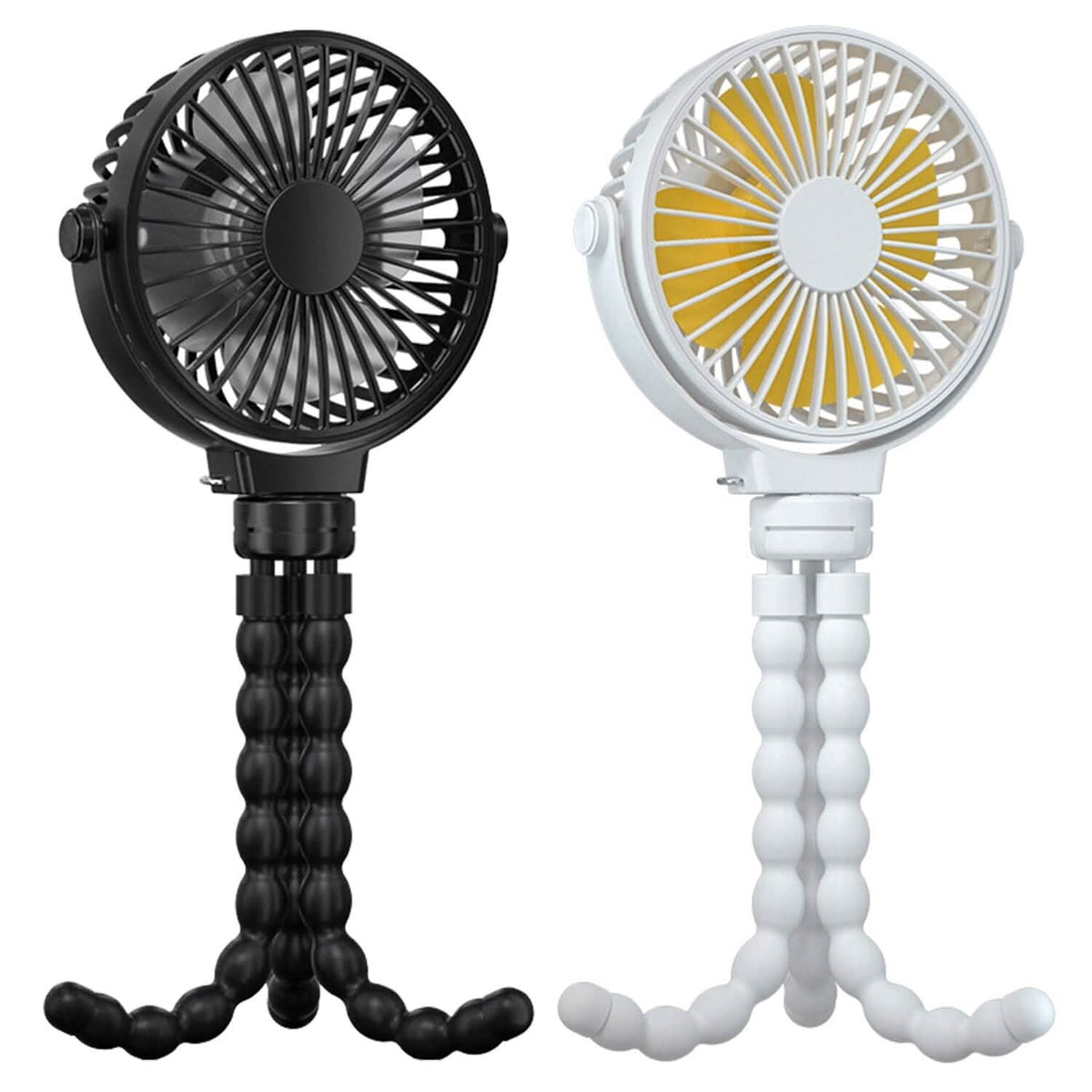 Rechargeable Handheld Fan with Flexible Tripod - A-1 Thread Vault