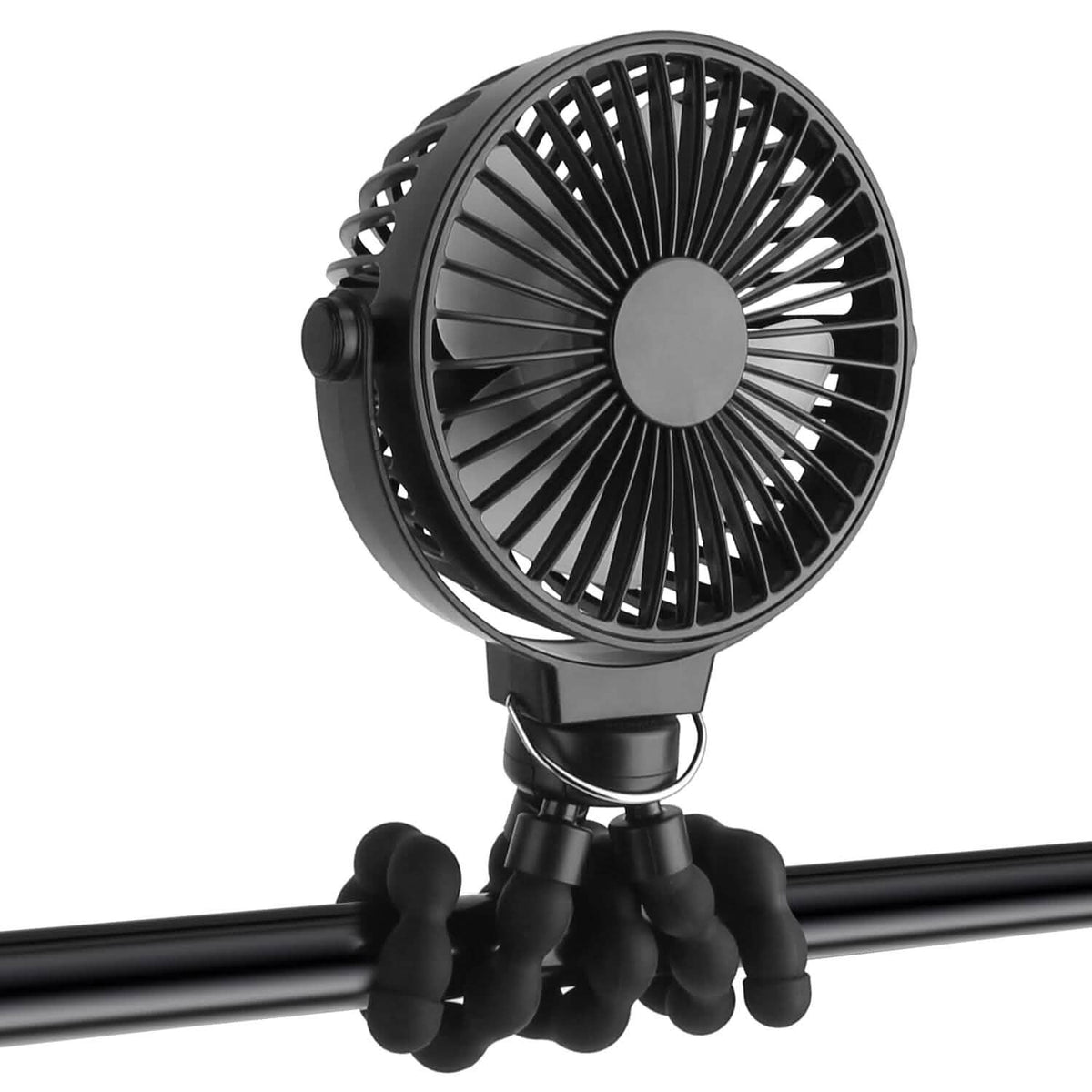 Rechargeable Handheld Fan with Flexible Tripod - A-1 Thread Vault