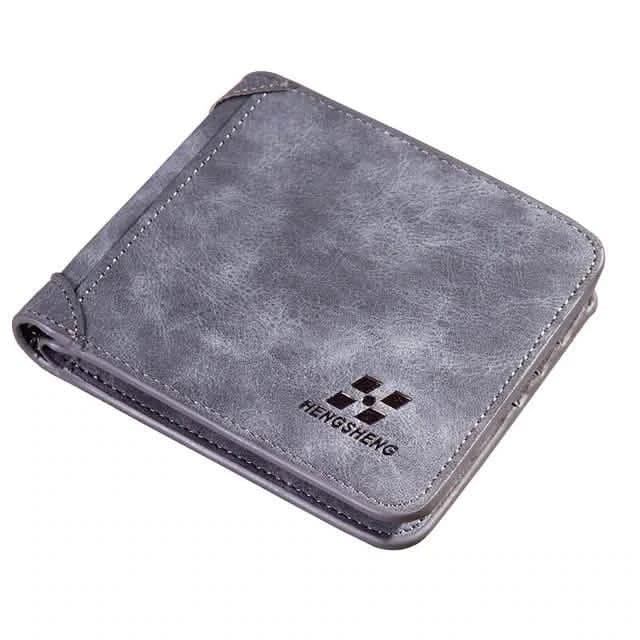 Retro Leather Card Holder for Men - A-1 Thread Vault