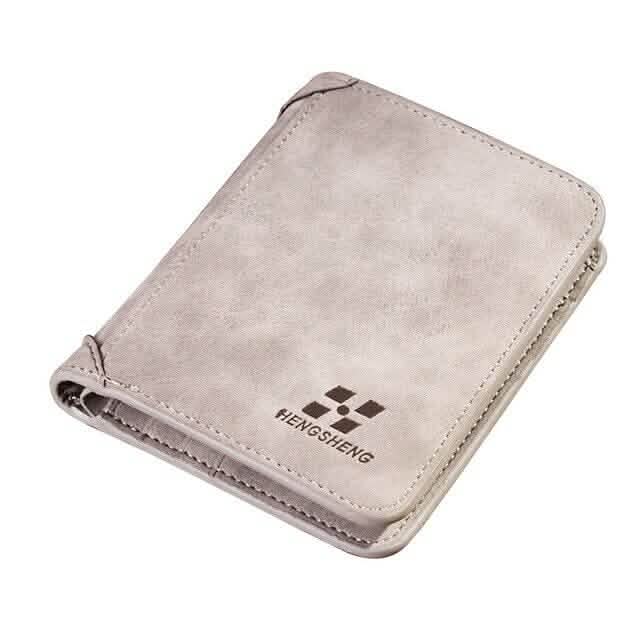 Retro Leather Card Holder for Men - A-1 Thread Vault