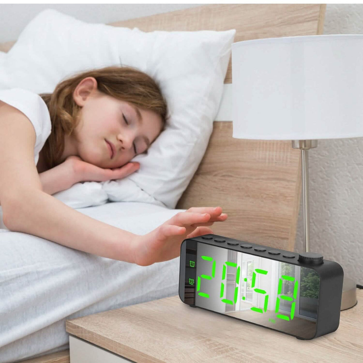 RGB Color LED Digital Alarm Clock - A-1 Thread Vault