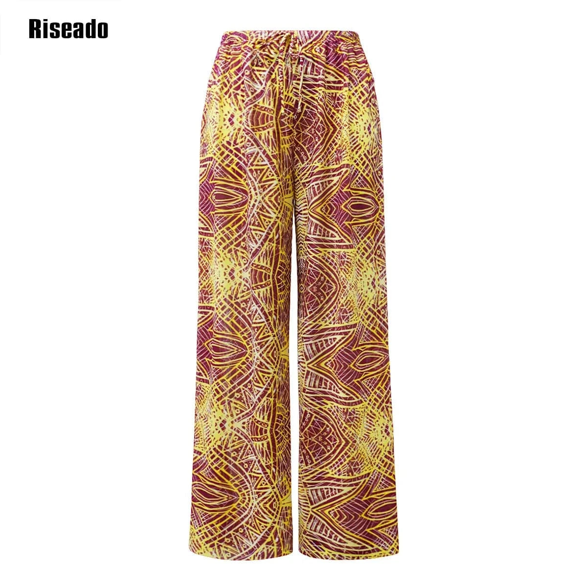 Riseado Mesh Swimsuit with Long Pants & Swimdress Long Sleeve Mesh Beachwear Sexy High Waist Bathing Suit Smart Beach Clothing - A-1 Thread Vault