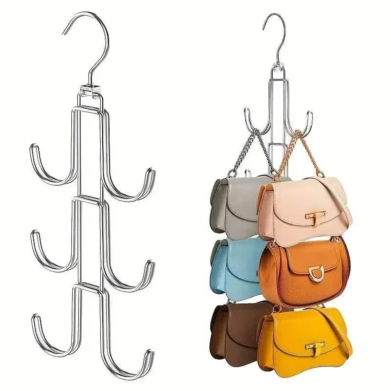 Rotatable Metal Purse Hanger Organizer - A-1 Thread Vault