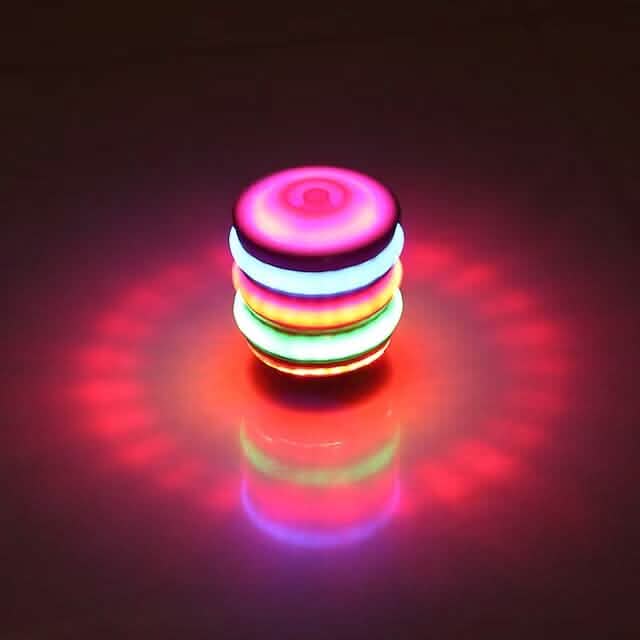 Rotating Gyro with Sound And LED Light Music Spinning - A-1 Thread Vault