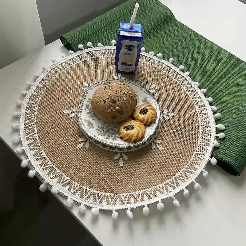 Round Mandala Placemats - A-1 Thread Vault