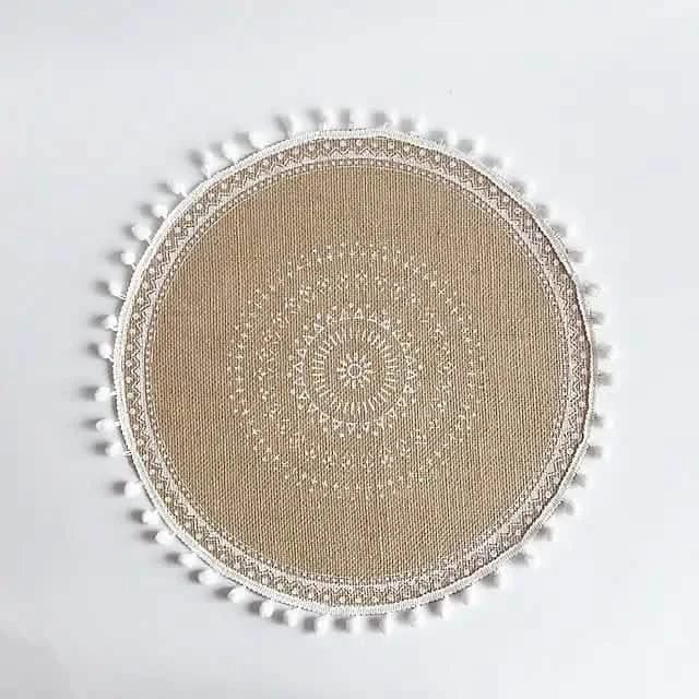 Round Mandala Placemats - A-1 Thread Vault