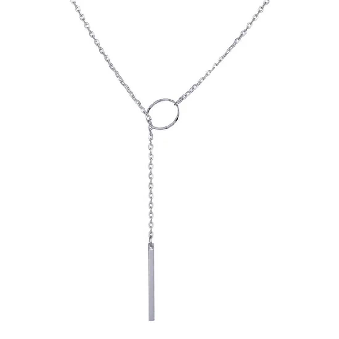 Round Stick Pendant Necklace - A-1 Thread Vault