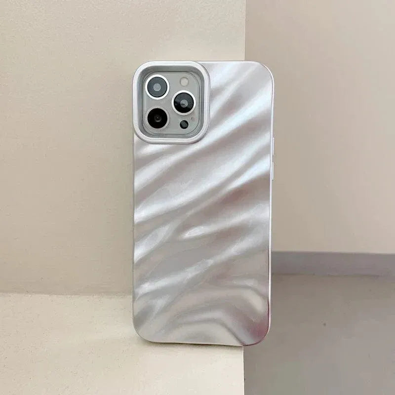 RuffleWave Satin iPhone Case - A-1 Thread Vault