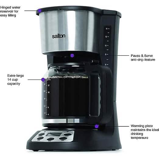 Salton Jumbo Java Coffee Maker 14 Cup - A-1 Thread Vault