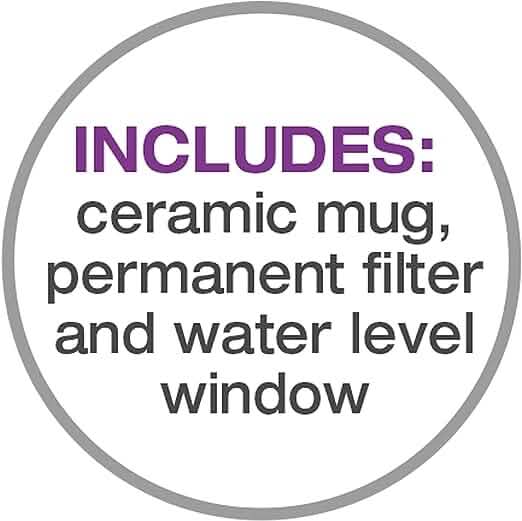 Salton Space Saving 1 Cup Coffeemaker - Black - A-1 Thread Vault