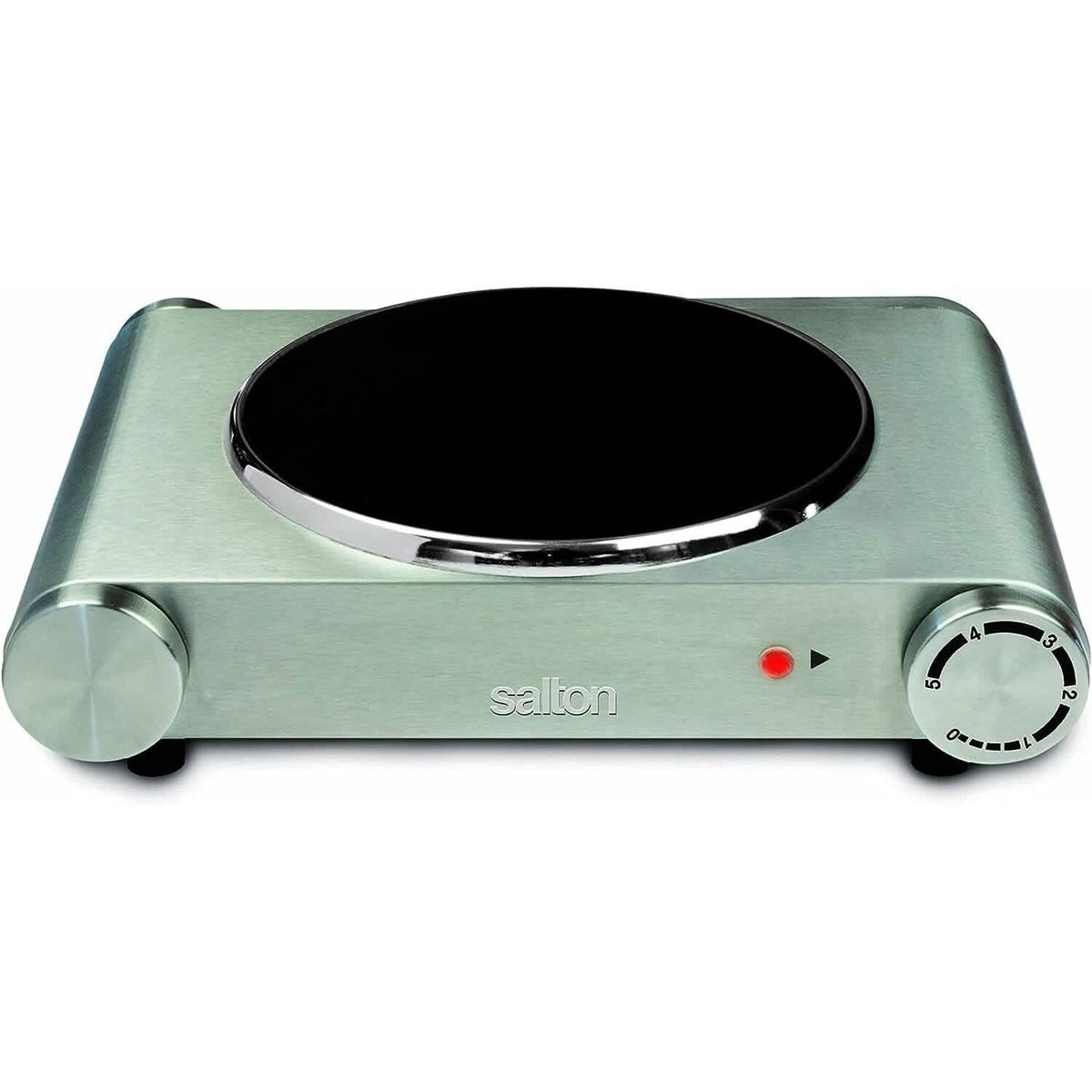 Salton Stainless Steel Infrared Portable Electric Cooktop - A-1 Thread Vault