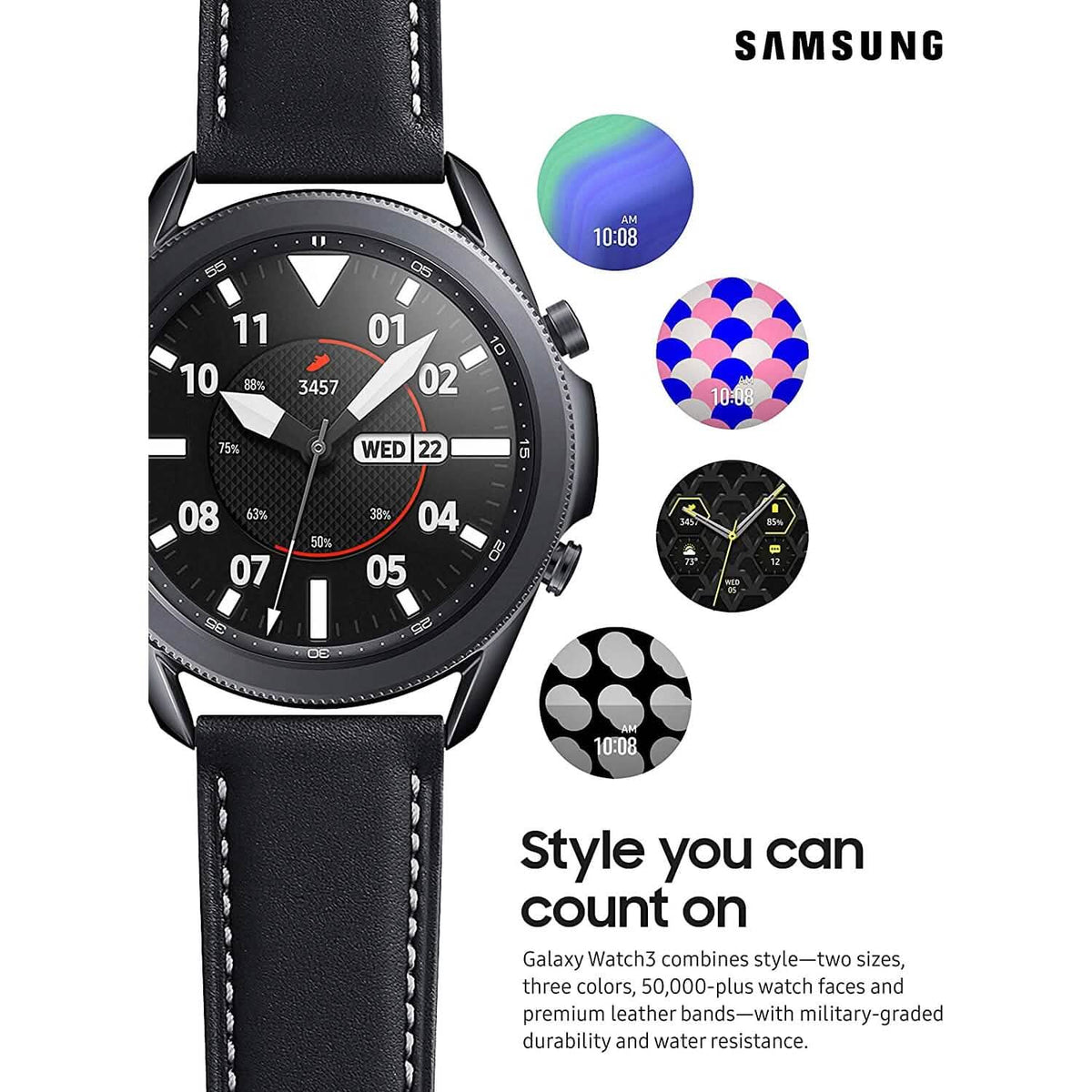 Samsung Galaxy Watch 3 45mm (Refurbished) - A-1 Thread Vault