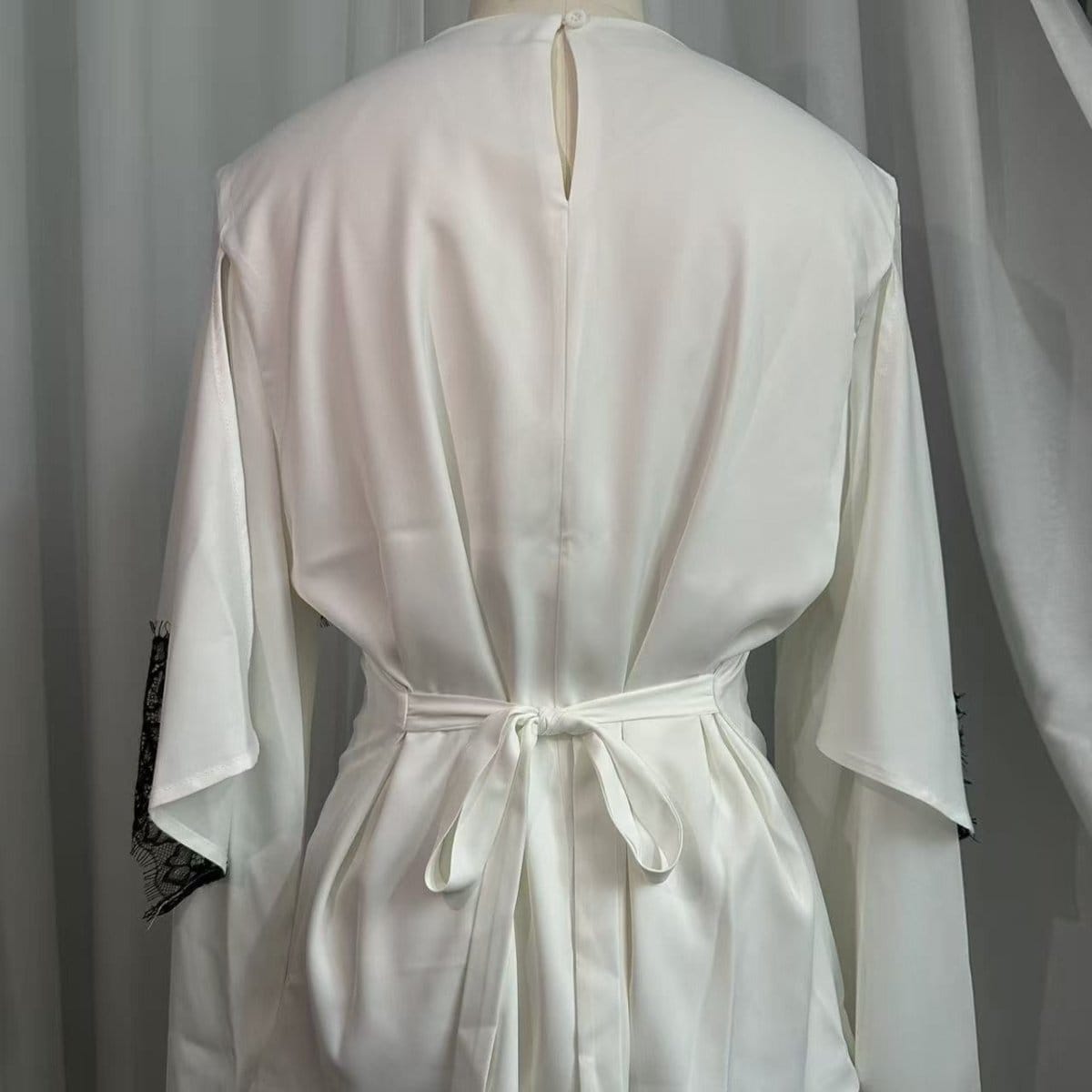 Satin Lace Trim Top(MS433) - A-1 Thread Vault