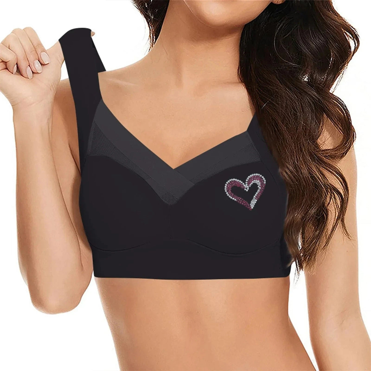 Seamless Support Bra Women Plus Size Comfort Wireless T Shirt Bra Side Smoothing Full Coverage Everyday Lingerie Breathable - A-1 Thread Vault