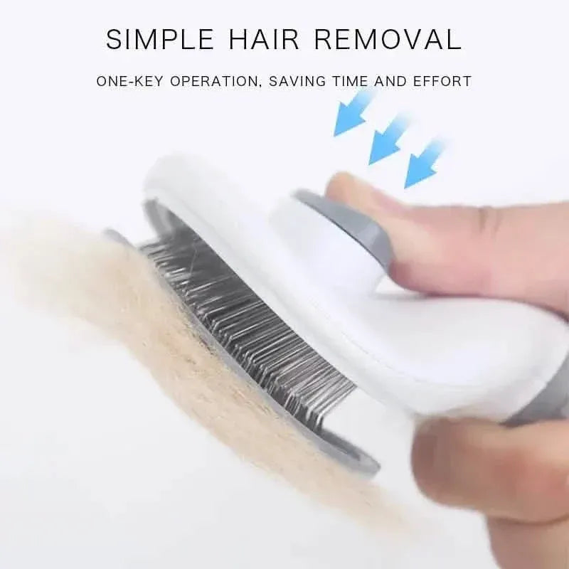 Self Cleaning Slicker Brush Suitable for Pets with Long or Short Hair - A-1 Thread Vault