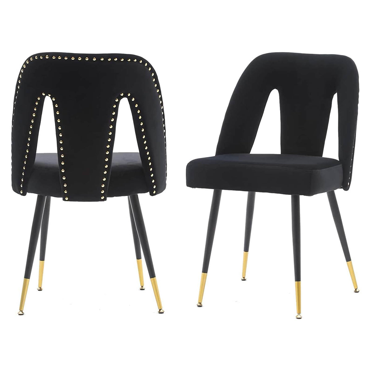 Set of 2: Modern Dining Chairs - A-1 Thread Vault