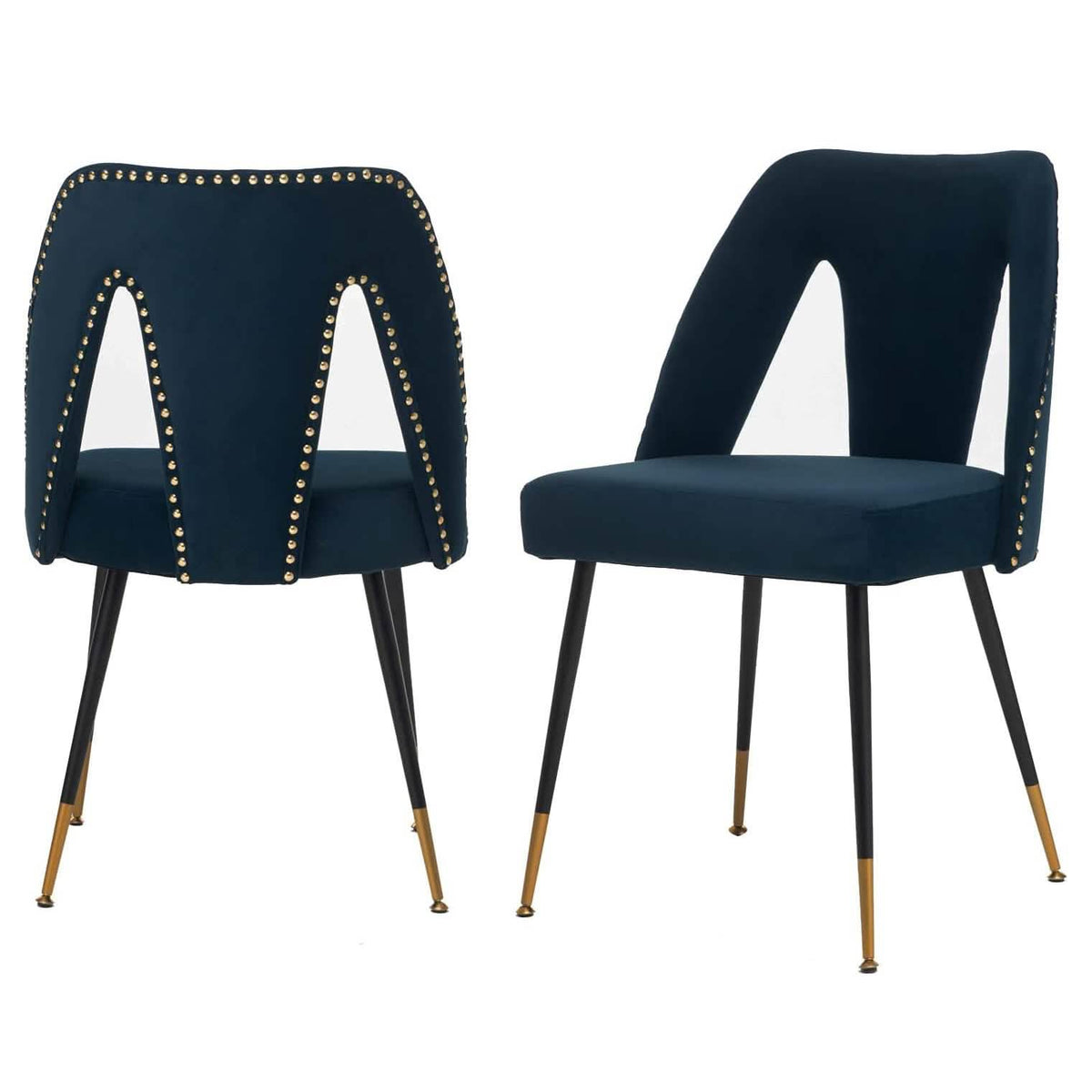Set of 2: Modern Dining Chairs - A-1 Thread Vault