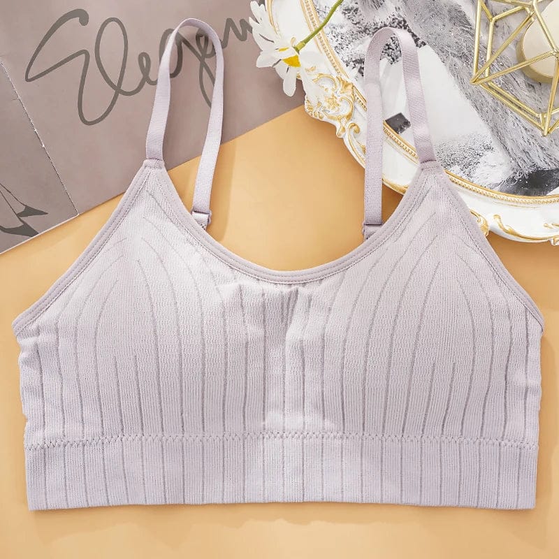 Sexy Wireless Bralette Seamless Women Bra Padded Sleep Tops U-Shaped Back Sports Crop Lingerie Breathable Top Underwear - A-1 Thread Vault