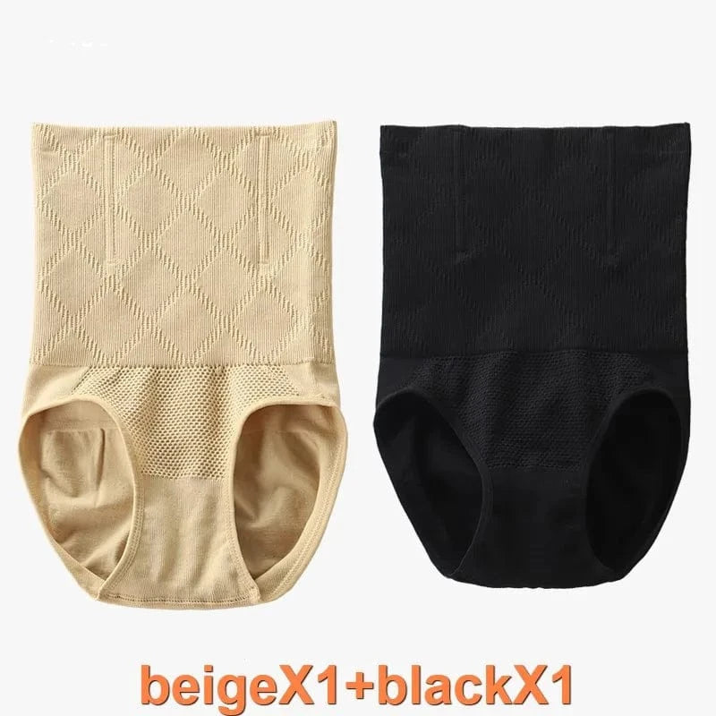 SH-0001 High Waist Belly Panty Women Shaping Panties Breathable Body Shaper Slimming Tummy Underwear Panty Shapers - A-1 Thread Vault