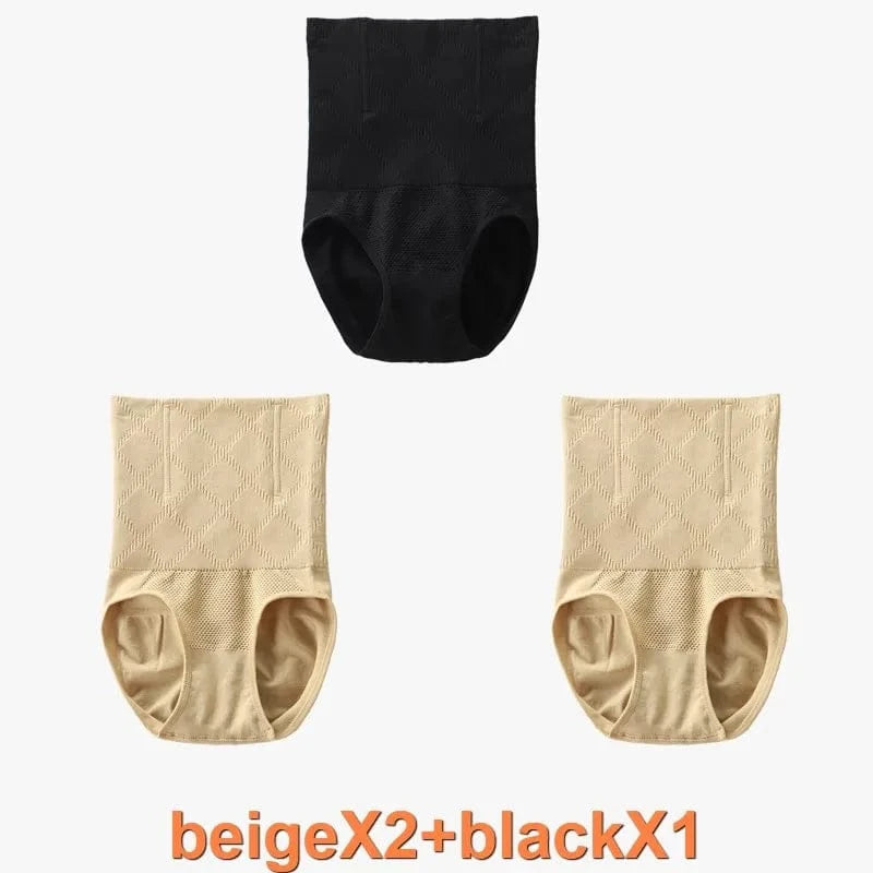 SH-0001 High Waist Belly Panty Women Shaping Panties Breathable Body Shaper Slimming Tummy Underwear Panty Shapers - A-1 Thread Vault