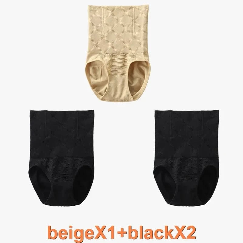SH-0001 High Waist Belly Panty Women Shaping Panties Breathable Body Shaper Slimming Tummy Underwear Panty Shapers - A-1 Thread Vault