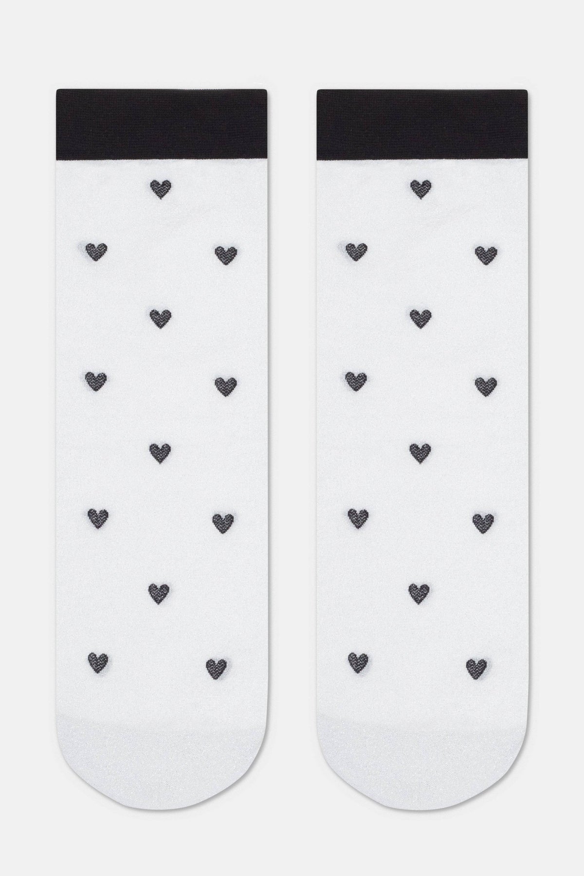 Shimmering Socks Conte Fantasy - "Hearts" Designs - A-1 Thread Vault