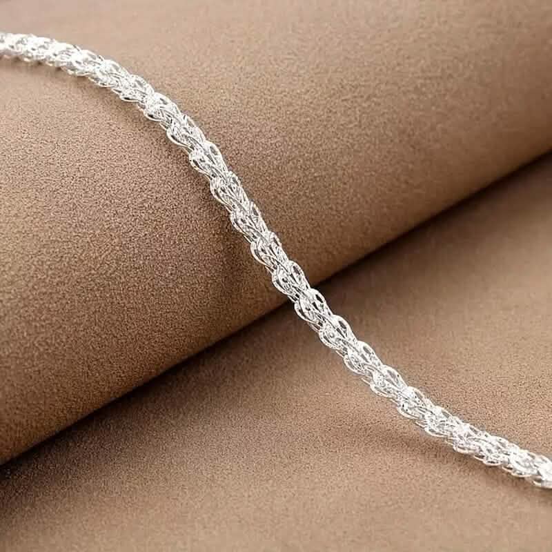 Silver Ultra Sparkle Glitter Bracelet - A-1 Thread Vault
