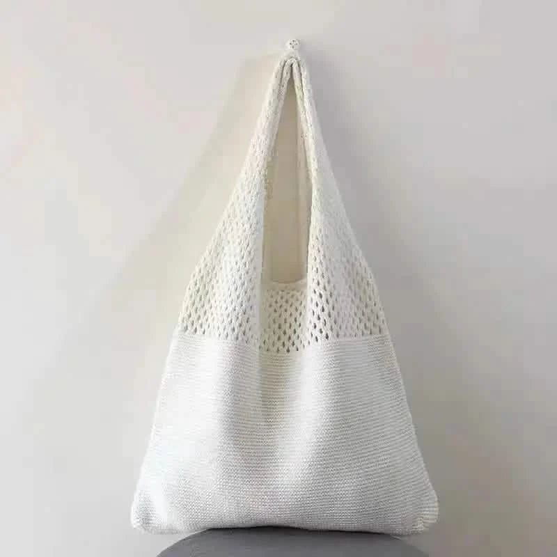 Simple Retro Hollow Crochet Bag - A-1 Thread Vault