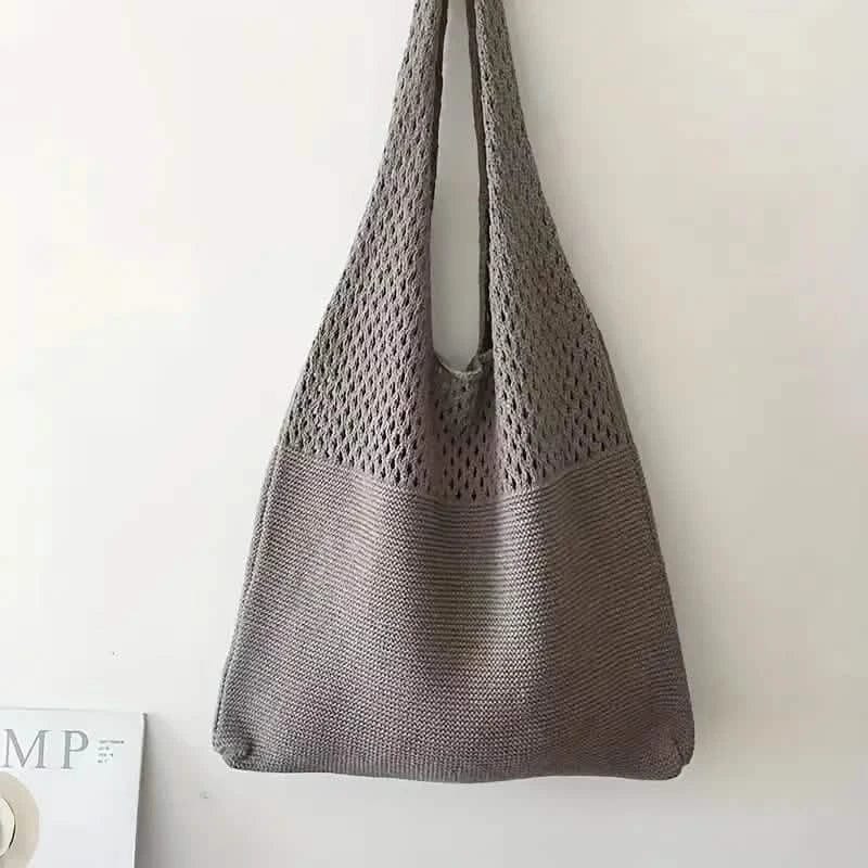 Simple Retro Hollow Crochet Bag - A-1 Thread Vault
