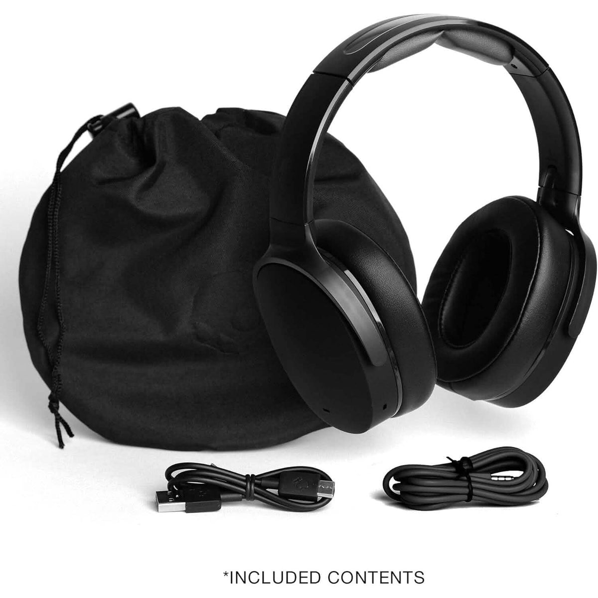 Skullcandy Hesh ANC Wireless Noise Cancelling Over-Ear Headphone - True Black (Refurbished) - A-1 Thread Vault