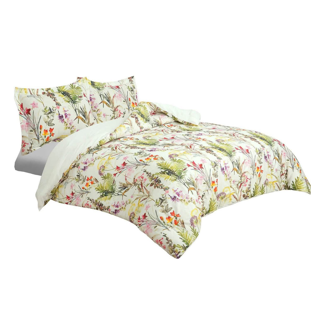 Sloane Street Arboretum Floral Comforter Set - A-1 Thread Vault
