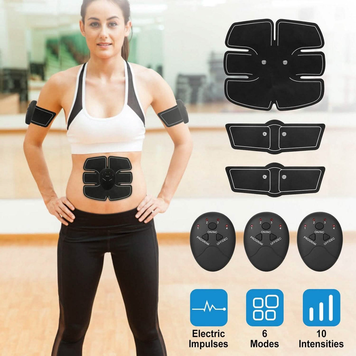 Smart Abs Stimulator Muscle Toning Belt Trainer - A-1 Thread Vault