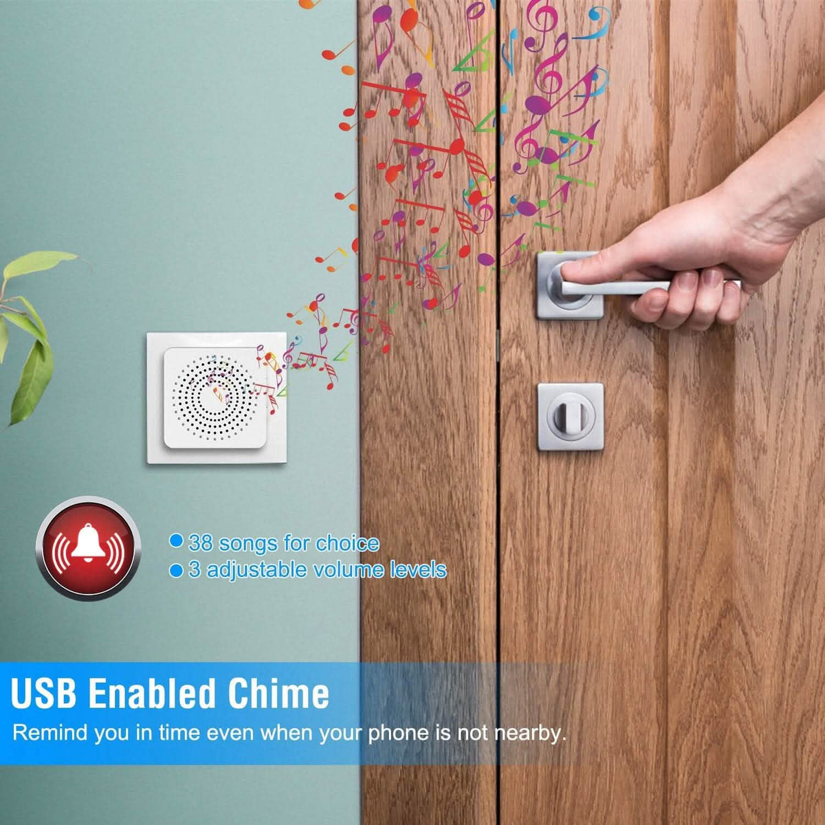 Smart Wireless Wi-Fi Video Security Doorbell - A-1 Thread Vault