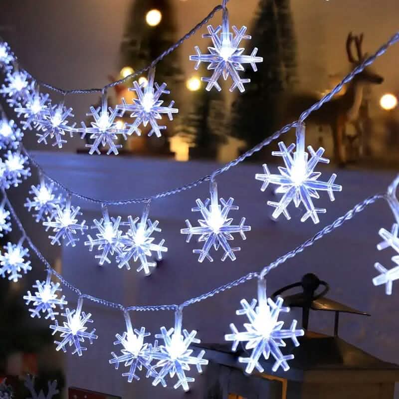 Snowflake Decorative LED String Light 152cm/60in - A-1 Thread Vault