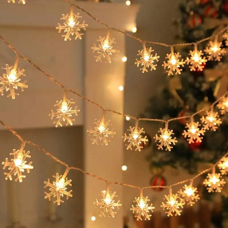 Snowflake Decorative LED String Light 152cm/60in - A-1 Thread Vault