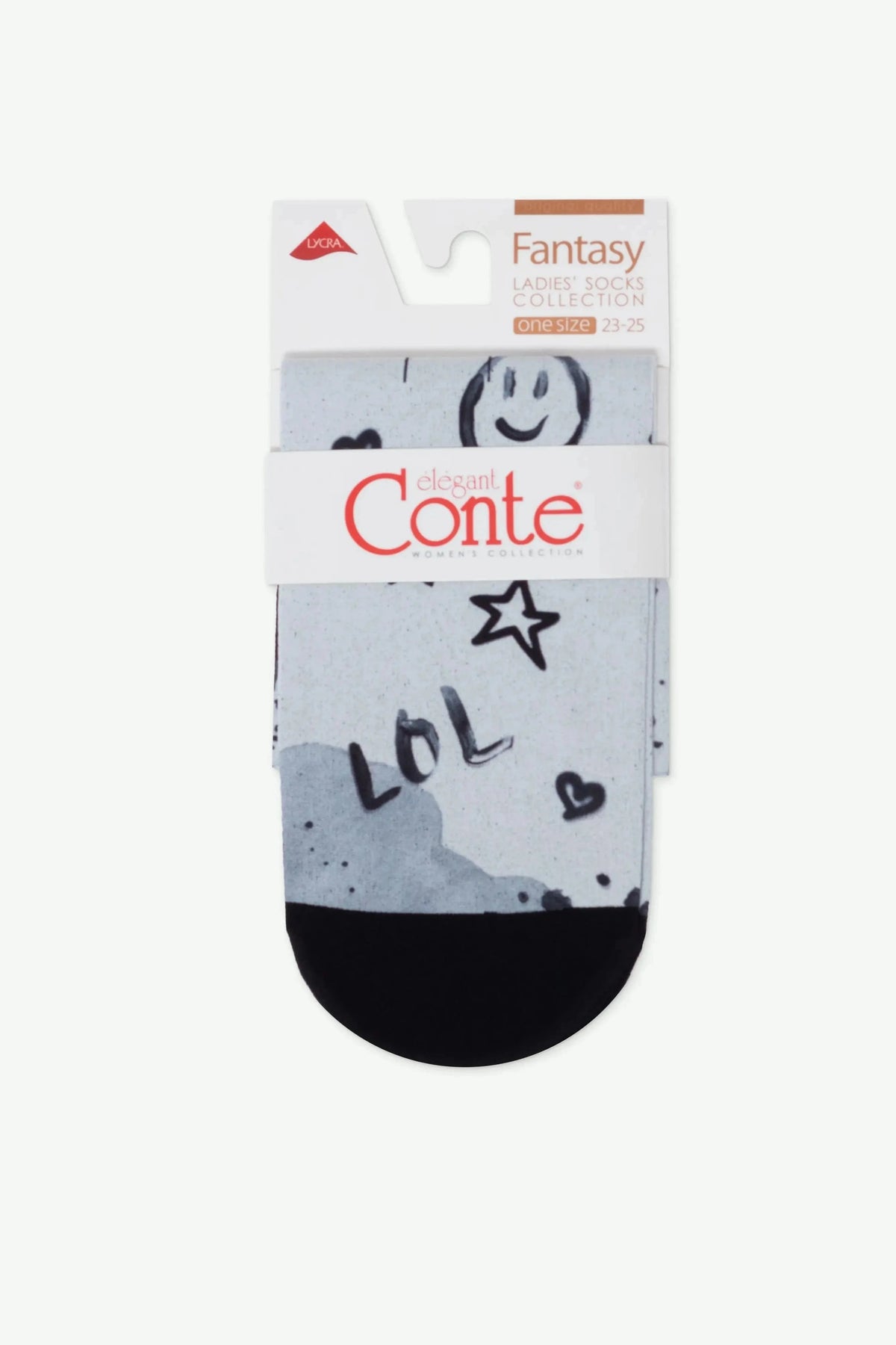 Socks Conte Fantasy 906 - "Stay" Pattern - A-1 Thread Vault