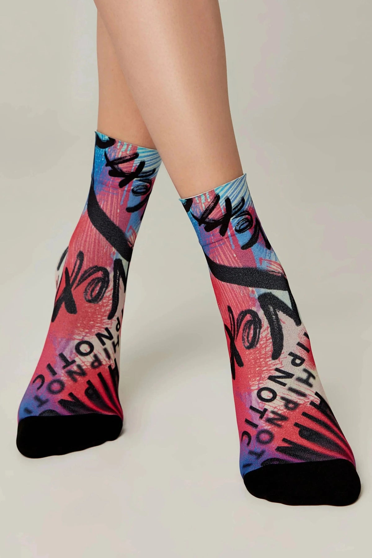 Socks Conte Fantasy 909 - "Hipnotic" Pattern - A-1 Thread Vault